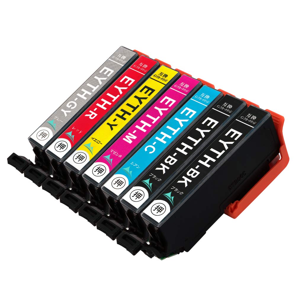 Amazon.co.jp: EPSON(エプソン) 互換インク YTH (ヨット) 6色+BK=7本